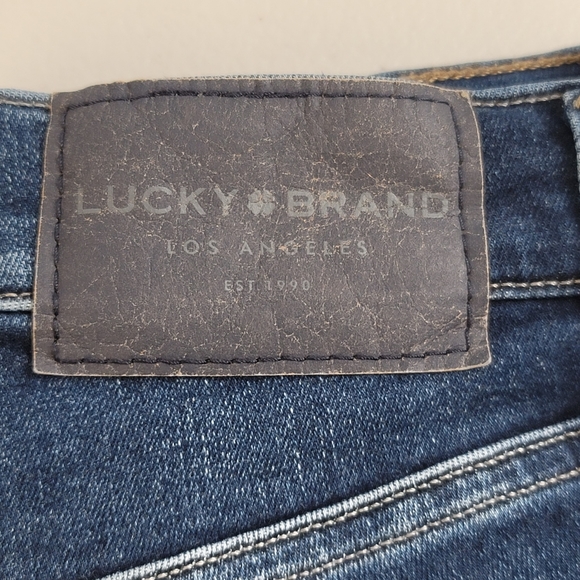 Lucky Brand Jeans Women's  Blue Mid Rise Super Skinny Ava Medium Wash Size 0/25 - Picture 12 of 16